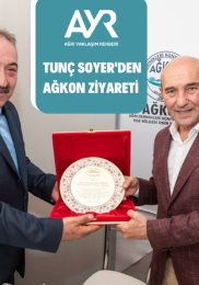 İzmir Belediye Başkanı Tunç Soyer’den AĞKON ziyareti