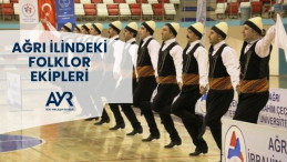 Ağrı İlindeki Folklor Ekipleri